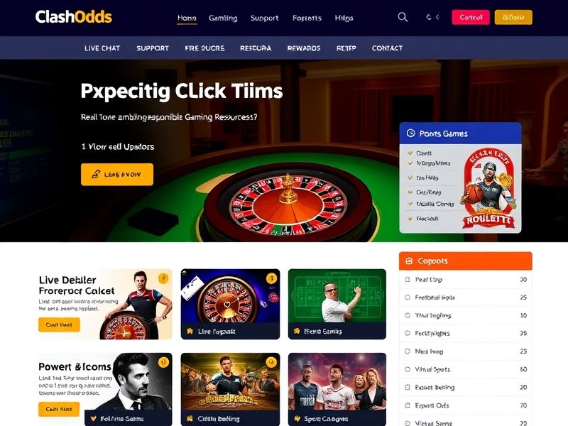 Discover the ultimate gambling experience at clashodds.com – your go-to online platform for live casinos, sports betting, virtual games, and real-money rewards. Enjoy top-tier odds and expert-approved promotions today.